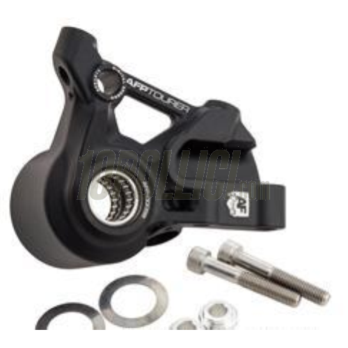 Axle seating AF Parts TOURER for Vespa PX 20mm, for Stage 6 and ADELIN brake caliper - black