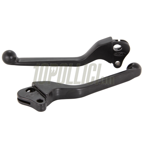 Sport lever SIP Vespa 50, 125 ET3 Primavera, PK, S, XL, VNA, VBA, GT, Sprint, 160 GS, 180 SS, Rally, PX80-200, PE, Lusso, L145, 2pcs - black