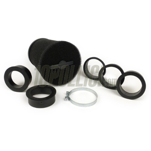 Air filter MARCHALD Power Double Layer Ø 100 x 105mm - connection Ø 46,49,52,55,58 mm - black