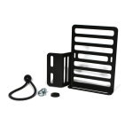 Oil tank rack MRP Vespa 50, 90, 125 ET3 Primavera, Sprint, Super, GT, GL, GS VS5, TS - black, right