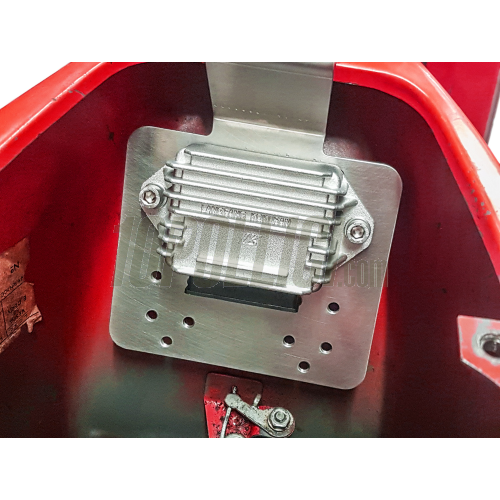 CDI/electronic unit support plate MRP seat underneath mounting Vespa 50, 125 Primavera, ET3