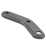 Holder mirror left Vespa - black