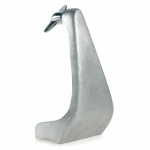 Spare Wheel Holder, behind legshields, for Vespa VBA, VBB, VNA, VNB, Super - 8" rim closed or open