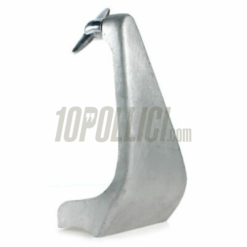Spare Wheel Holder, behind legshields, for Vespa VBA, VBB, VNA, VNB, Super - 8" rim closed or open