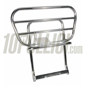Rear luggage carrier TRAVELLERE for Vespa PX, PE - chrome