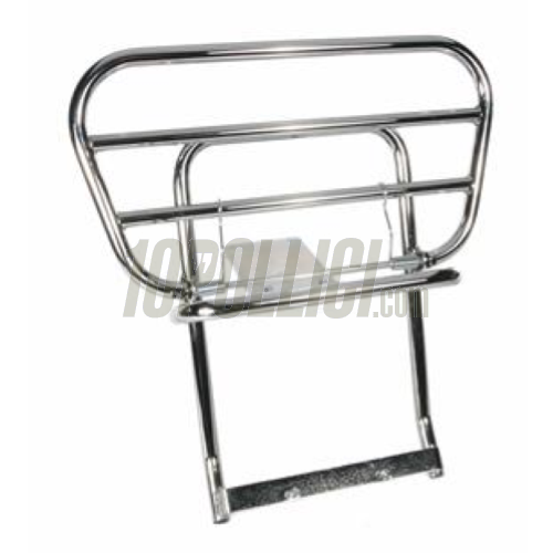 Rear luggage carrier TRAVELLERE for Vespa PX, PE - chrome