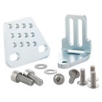Supporto pompa freno per manubrio Vespa PX125, 150, 200, PE, PK50 S, PK125 S, distanza fori 32mm MRP610