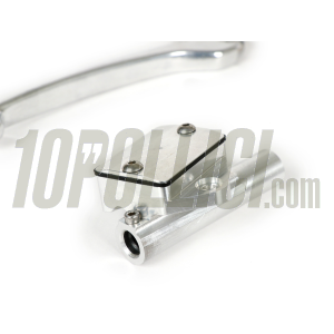 Kit pompa freno MOTORINO DIAVOLO con leva e tubo comando acceleratore per Vespa PX, PE - cromato