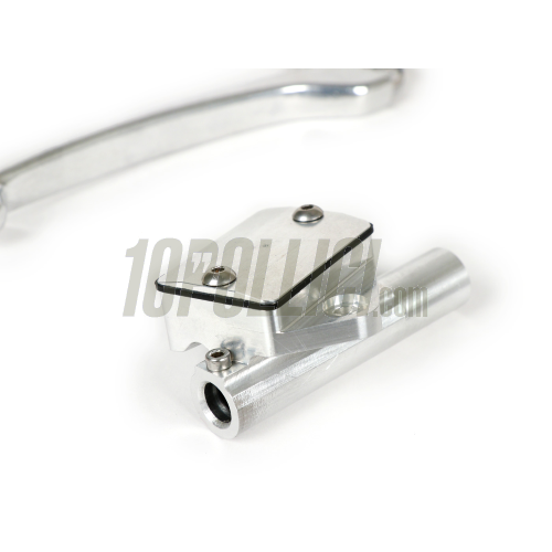 Kit pompa freno MOTORINO DIAVOLO con leva e tubo comando acceleratore per Vespa PX, PE - cromato