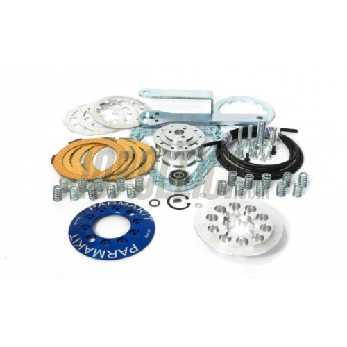 Clutch PARMAKIT "Challenger" 4 plates 10 springs Vespa 50, 90, 125 ET3 Primavera, PK