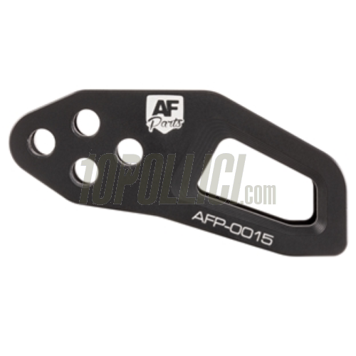 Upper bracket for rear shock absorber AF Parts Vespa 50, 125 Primavera, ET3 - BLACK