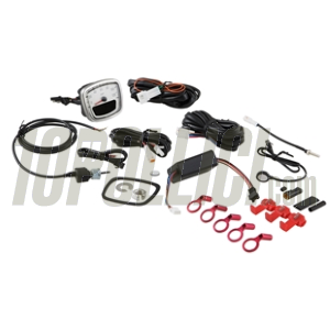 Speedometer rev counter SIP 2.0 for Vespa V30-33, VM, VN, ACMA, VL - 120 kmh/mph, 12.000rpm, face: white