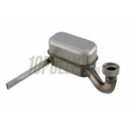 Exhaust for  Vespa 150 GS VS2-5T, steel, screwable