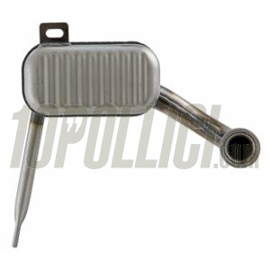 Exhaust for  Vespa 150 GS VS2-5T, steel, screwable