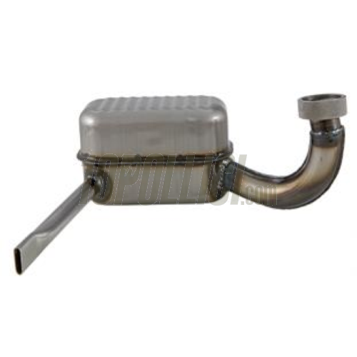 Exhaust for  Vespa 150 GS VS2-5T, steel, screwable
