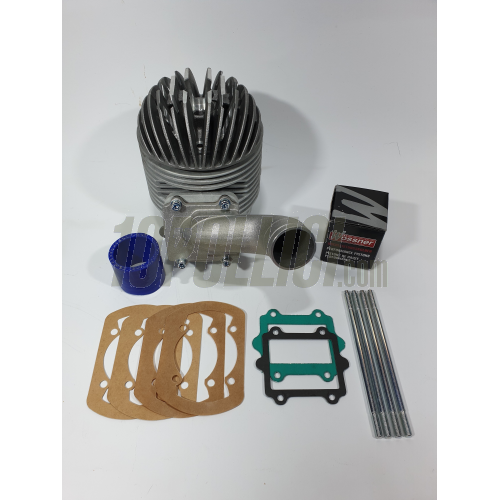 Cylinderkit FRT BFA 150cc, d58, conrod 110, stroke 56,7, reed valve, air cooled, Vespa Smallframe