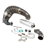 Racing exhaust FRT BFA dedicated to 150 FRT BFA cylinder kit Vespa Smallframe