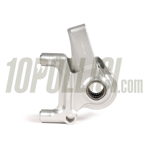 Brake caliper bracket BGM PRO radial 4 pistons Ø 20 mm, Vespa PX '98, MY, '11, kit GRIMECA NT - silver