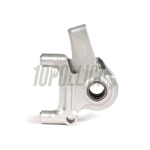 Brake caliper bracket BGM PRO radial 4 pistons Ø 20 mm, Vespa PX '98, MY, '11, kit GRIMECA NT - silver