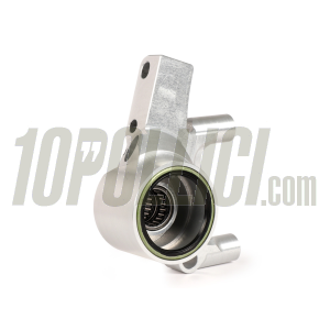 Brake caliper bracket BGM PRO radial 4 pistons Ø 20 mm, Vespa PX '98, MY, '11, kit GRIMECA NT - silver