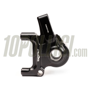 Brake caliper BGM PRO radial 4 pistons and bracket Ø 20 mm set, Vespa PX '98, MY, '11, kit GRIMECA NT - black