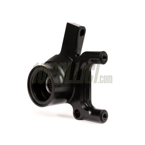Brake caliper BGM PRO radial 4 pistons and bracket Ø 20 mm set, Vespa PX '98, MY, '11, kit GRIMECA NT - black
