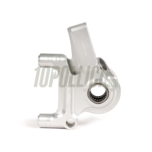 Kit pinza freno radiale BGM PRO 4 pistoncini e supporto Ø 20 mm, Vespa PX '98, MY, '11, kit GRIMECA NT - argento