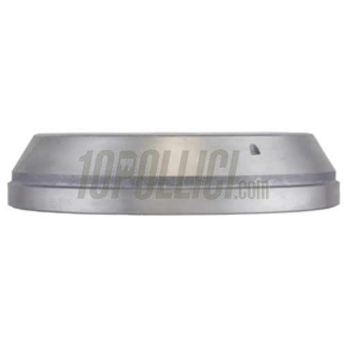 Tamburo FA ITALIA freno anteriore Vespa 125 V1-33T, VM, VN, VNA, VNB, 150 VL, VB1, VBA, VBB, per cerchi chiusi 8", Ø 125 mm
