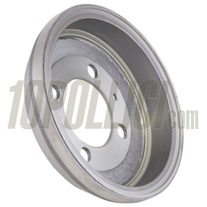 Tamburo FA ITALIA freno anteriore Vespa 125 V1-33T, VM, VN, VNA, VNB, 150 VL, VB1, VBA, VBB, per cerchi chiusi 8", Ø 125 mm