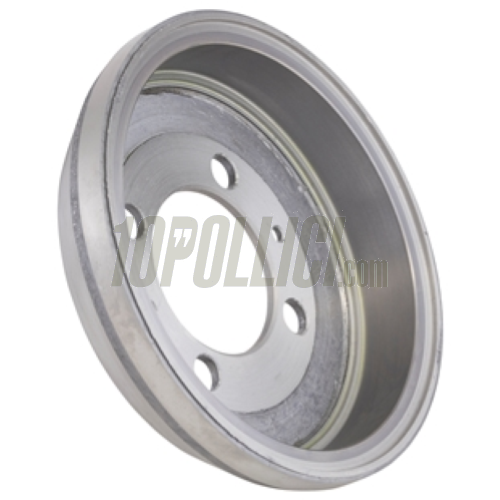 Tamburo FA ITALIA freno anteriore Vespa 125 V1-33T, VM, VN, VNA, VNB, 150 VL, VB1, VBA, VBB, per cerchi chiusi 8", Ø 125 mm