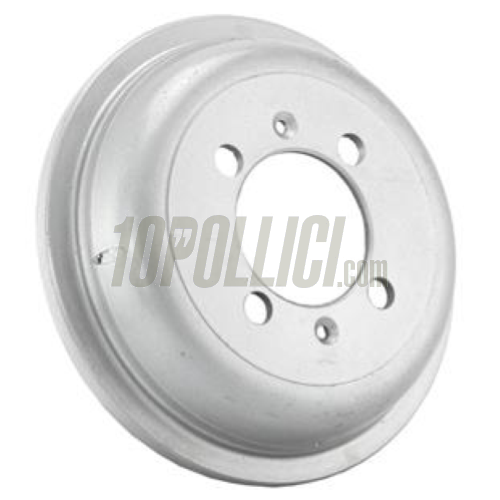 Drum Brake rear FA ITALIA for Vespa 125 V1-33T, VM, VN, VNA, VNB, 150 VL, VB1, VBA, VBB, for closed rims 8", Ø 127 mm