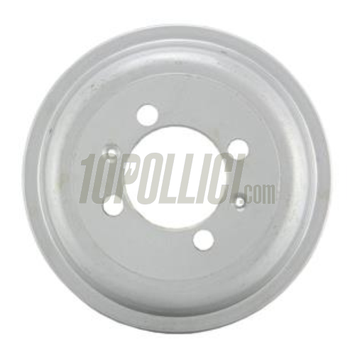 Drum Brake rear FA ITALIA for Vespa 125 V1-33T, VM, VN, VNA, VNB, 150 VL, VB1, VBA, VBB, for closed rims 8", Ø 127 mm