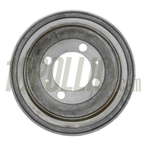 Drum Brake rear FA ITALIA for Vespa 125 V1-33T, VM, VN, VNA, VNB, 150 VL, VB1, VBA, VBB, for closed rims 8", Ø 127 mm