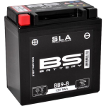Batteria 12V 9Ah BS BB9-B, YB9-B, 135x75x139
