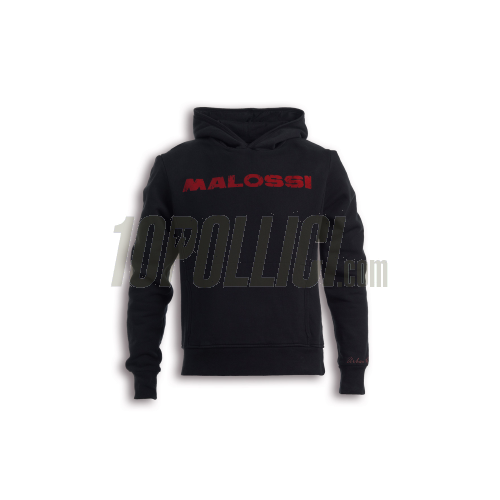 Hooded sweater "Pole Position" MALOSSI - black, S