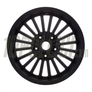 Rim SIP front and rear for Vespa 125-300cc GTS, GTS Super, GTV, GT 60, GT, GT L, 3.00-12", matt black