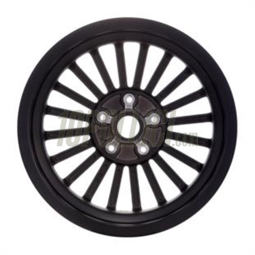 Rim SIP front and rear for Vespa 125-300cc GTS, GTS Super, GTV, GT 60, GT, GT L, 3.00-12", matt black
