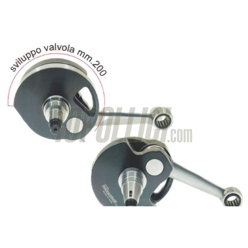 Racing crankshaft MAZZUCCHELLI Vespa PX 125, 150 stroke 60, conrod 105