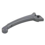 Cnc lever SIP right, brake disc Vespa PX`98, MY, '11 - GRIMECA - anodised matt grey