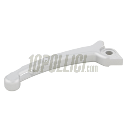 Leva cnc SIP destra, freno a disco Vespa PX`98, MY, '11 - GRIMECA - argento opaco anodizzato