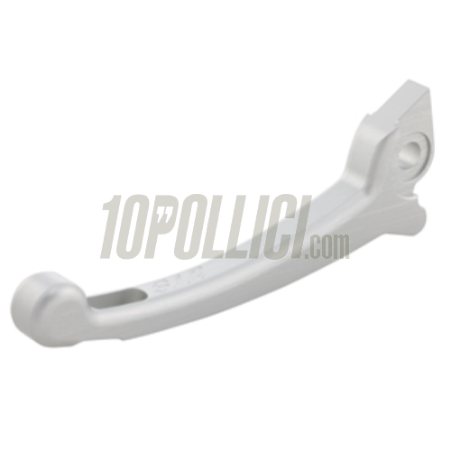 Leva cnc SIP destra, freno a disco Vespa PX`98, MY, '11 - GRIMECA - argento opaco anodizzato