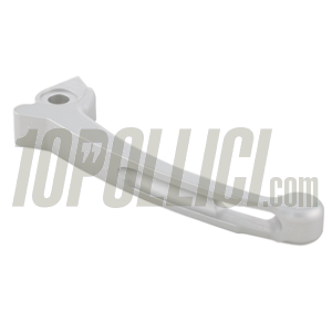Leva cnc SIP destra, freno a disco Vespa PX`98, MY, '11 - GRIMECA - argento opaco anodizzato