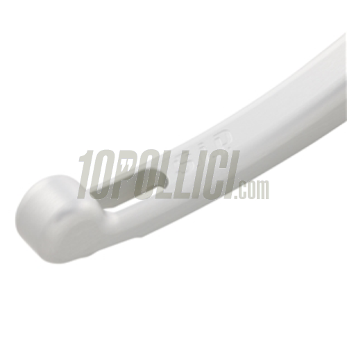 Leva cnc SIP destra, freno a disco Vespa PX`98, MY, '11 - GRIMECA - argento opaco anodizzato