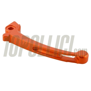 Cnc lever SIP right, brake disc Vespa PX`98, MY, '11 - HENGTONG - anodised matt orange