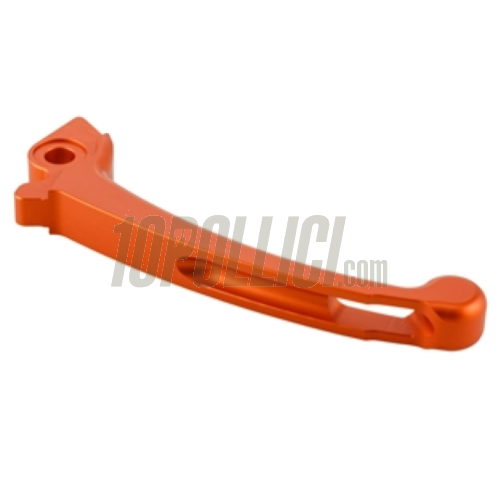 Cnc lever SIP right, brake disc Vespa PX`98, MY, '11 - HENGTONG - anodised matt orange