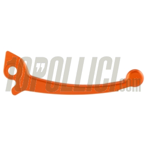 Cnc lever SIP right, brake disc Vespa PX`98, MY, '11 - HENGTONG - anodised matt orange