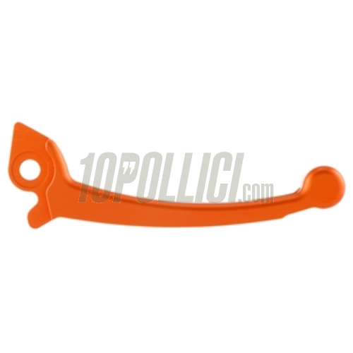 Cnc lever SIP right, brake disc Vespa PX`98, MY, '11 - HENGTONG - anodised matt orange