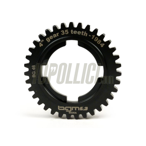 4th gear 35 teeth BGM PRO Vespa Rally, PX 1 serie, PE
