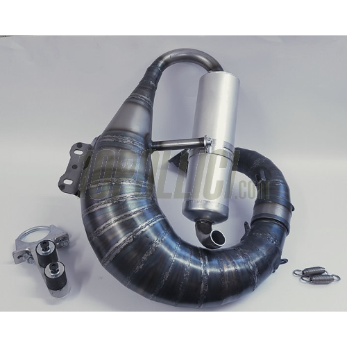 Racing exhaust EGIG PERFORMANCE "Cobra EVO" Vespa 50, 90, 125 Primavera, ET3, PK