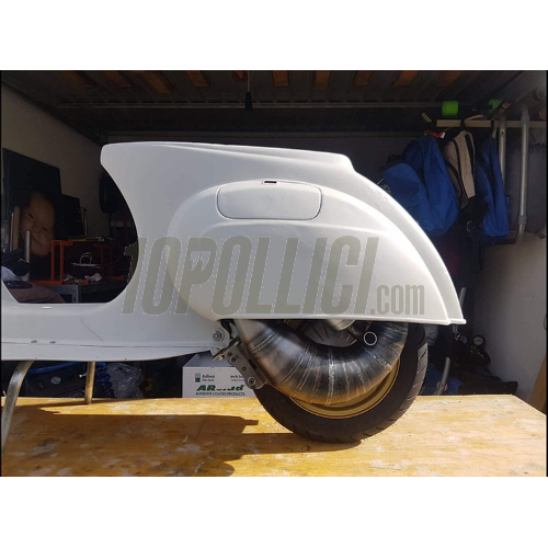 Racing exhaust EGIG PERFORMANCE "Cobra EVO" Vespa 50, 90, 125 Primavera, ET3, PK